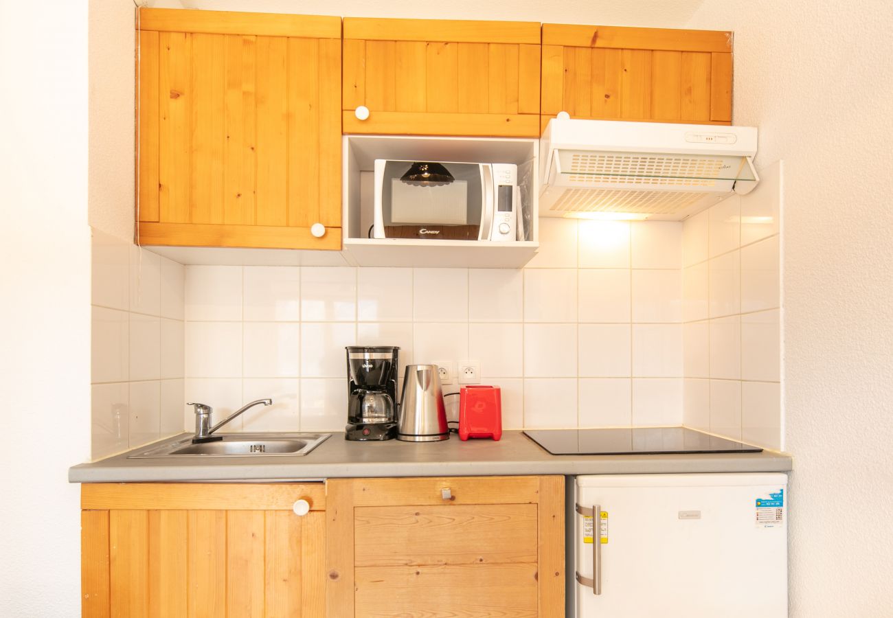 Studio in Saint-Sorlin-d´Arves - Bright studio 5 ppl, balcony, near ski station