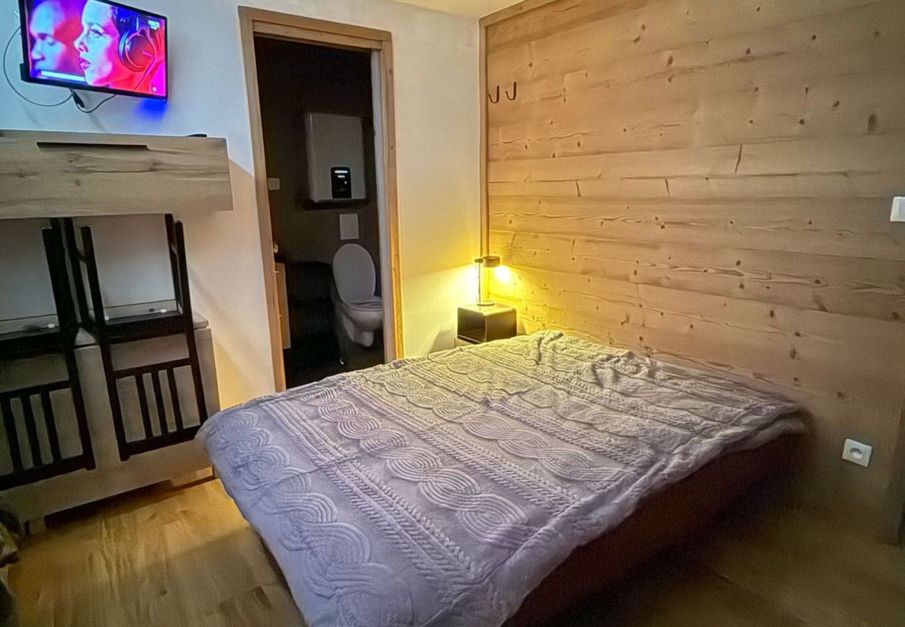 Studio in Les Deux Alpes - Les 2 Alpes studio 2 ppl with ski station view