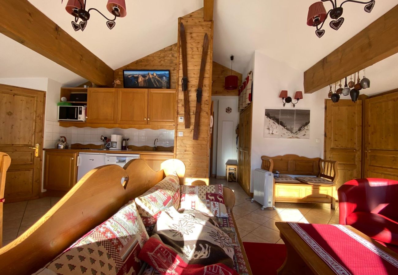 Apartment in Les Deux Alpes - Apt 6 ppl with balcony, near the ski station