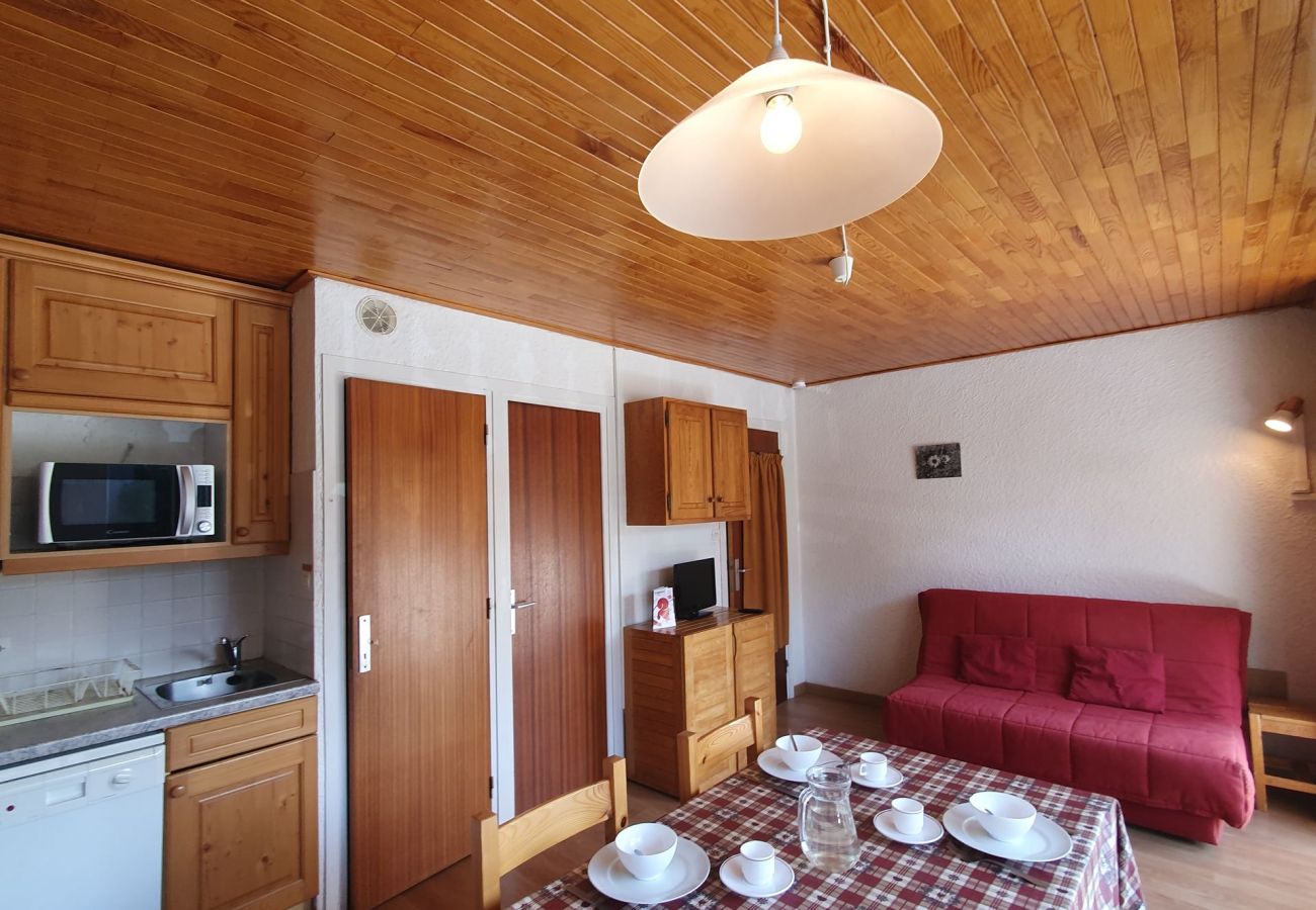 Studio in Les Deux Alpes - Studio flat in the heart of the city centre with a south-facing balcony