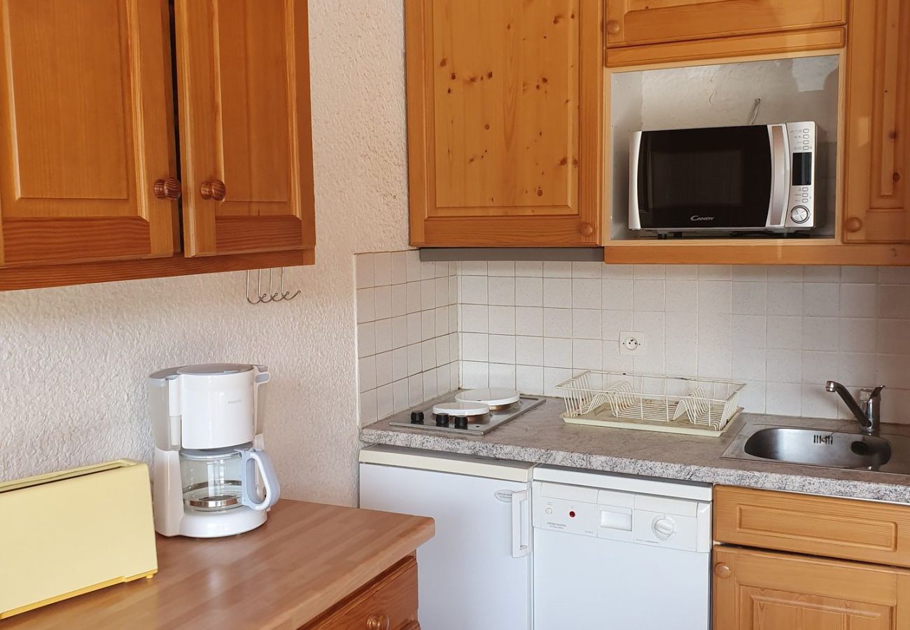 Studio in Les Deux Alpes - Studio flat in the heart of the city centre with a south-facing balcony