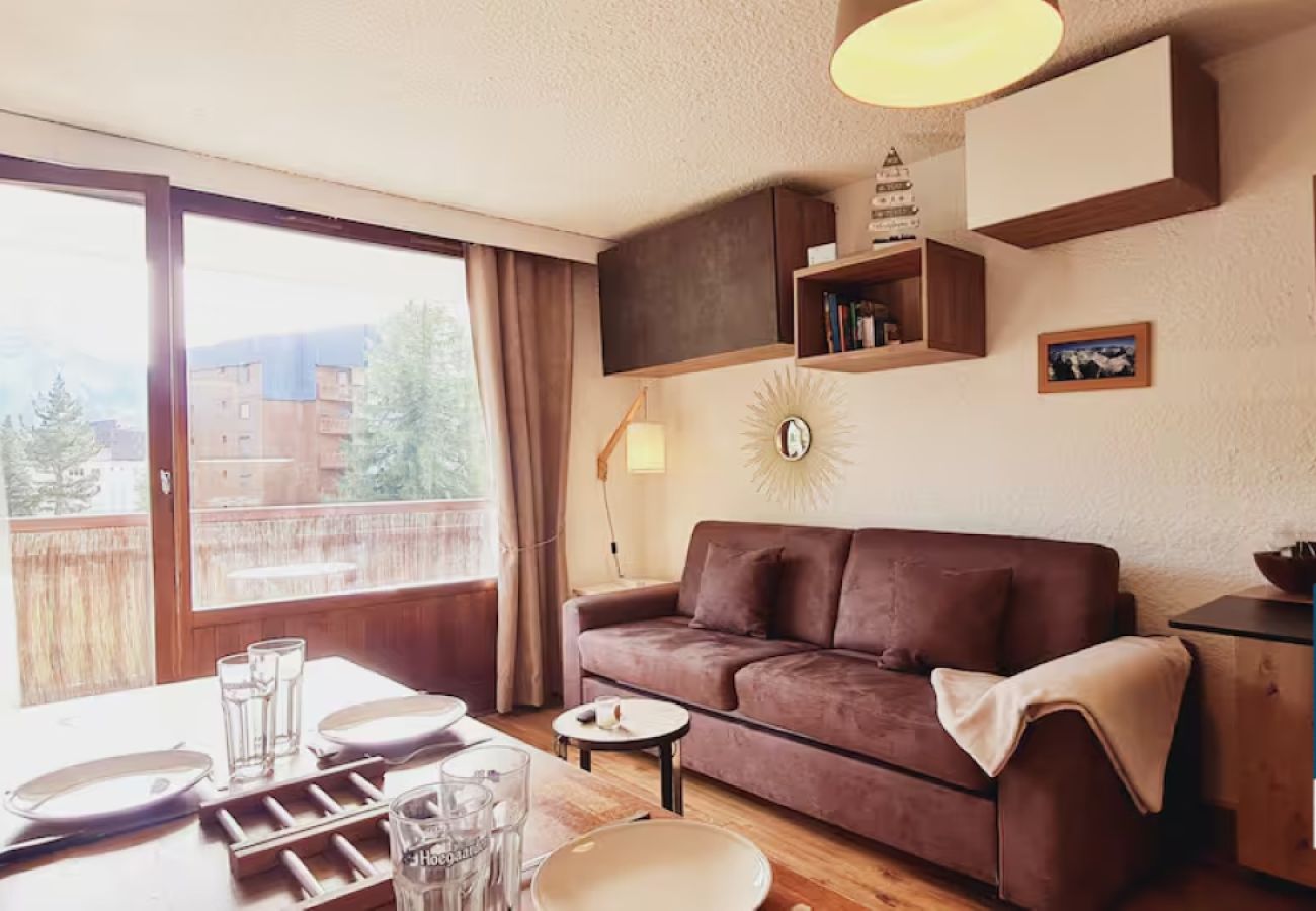 Studio in Les Deux Alpes - Wonderful STUDIO 4 pers with blacony