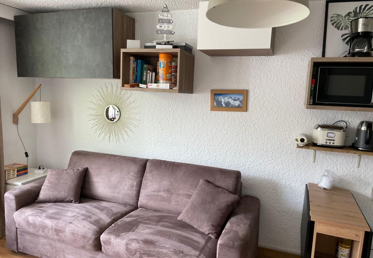 Studio in Les Deux Alpes - Wonderful STUDIO 4 pers with blacony