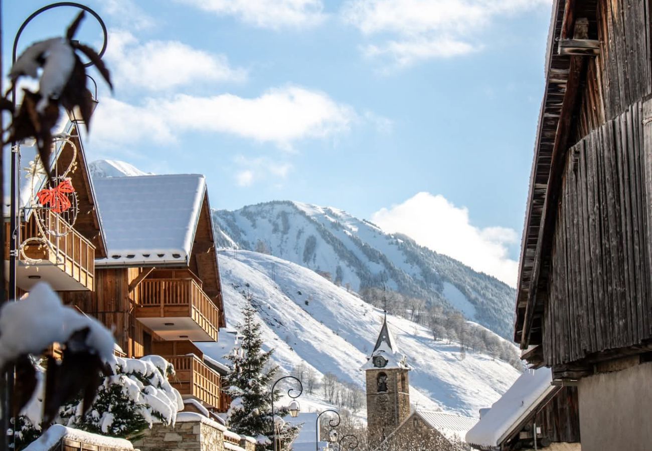 Apartment in Saint-Sorlin-d´Arves - Beautiful flat near the ski slopes for 4 pers
