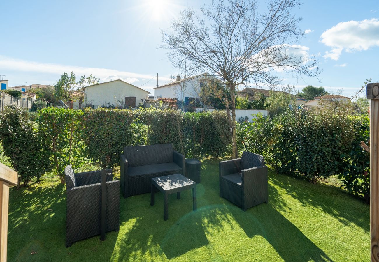 Villa in Sérignan - Bright villa 8 ppl, garden, close to the sea