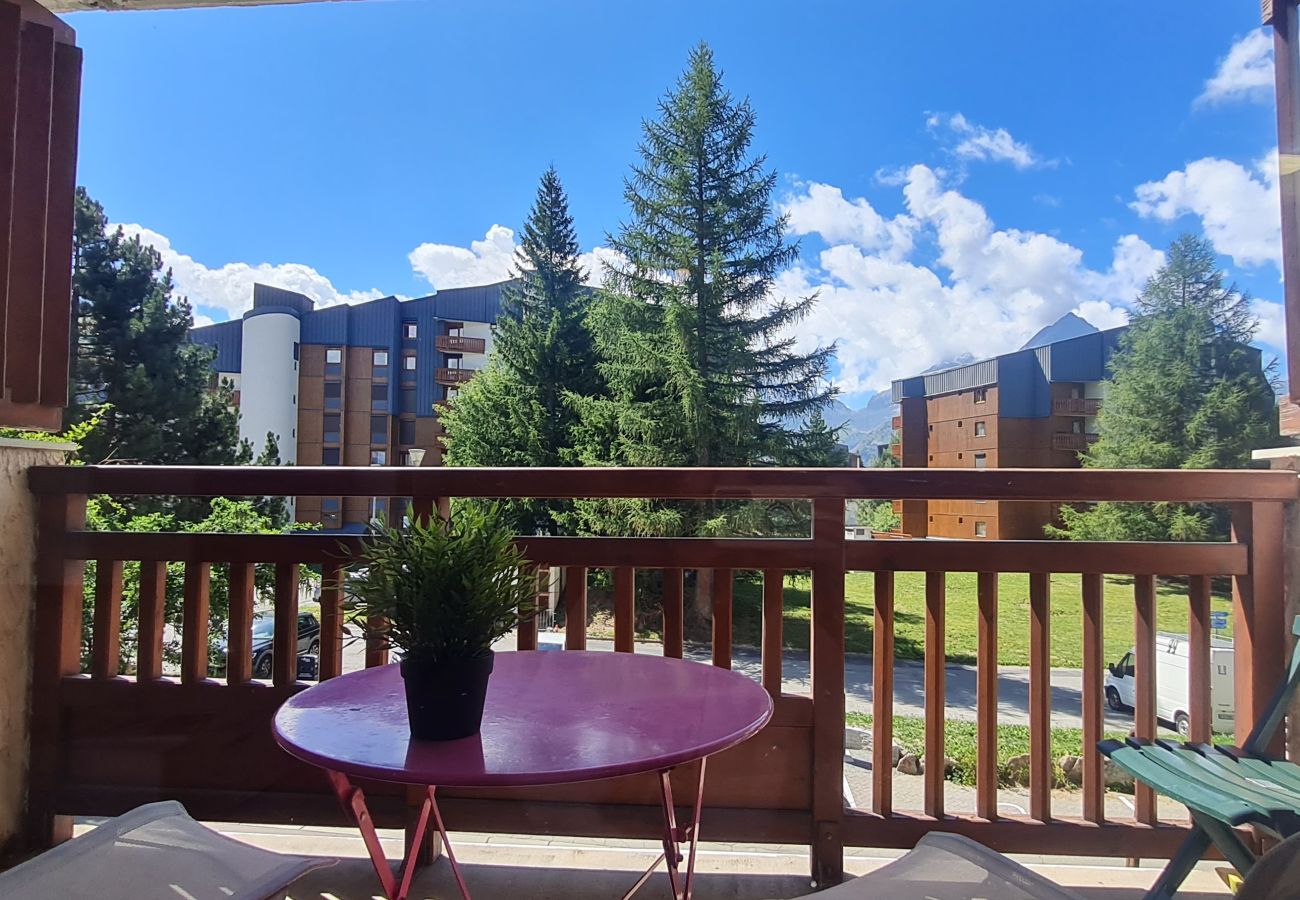 Studio in Les Deux Alpes - Studio cabine 4 personnes, balcon
