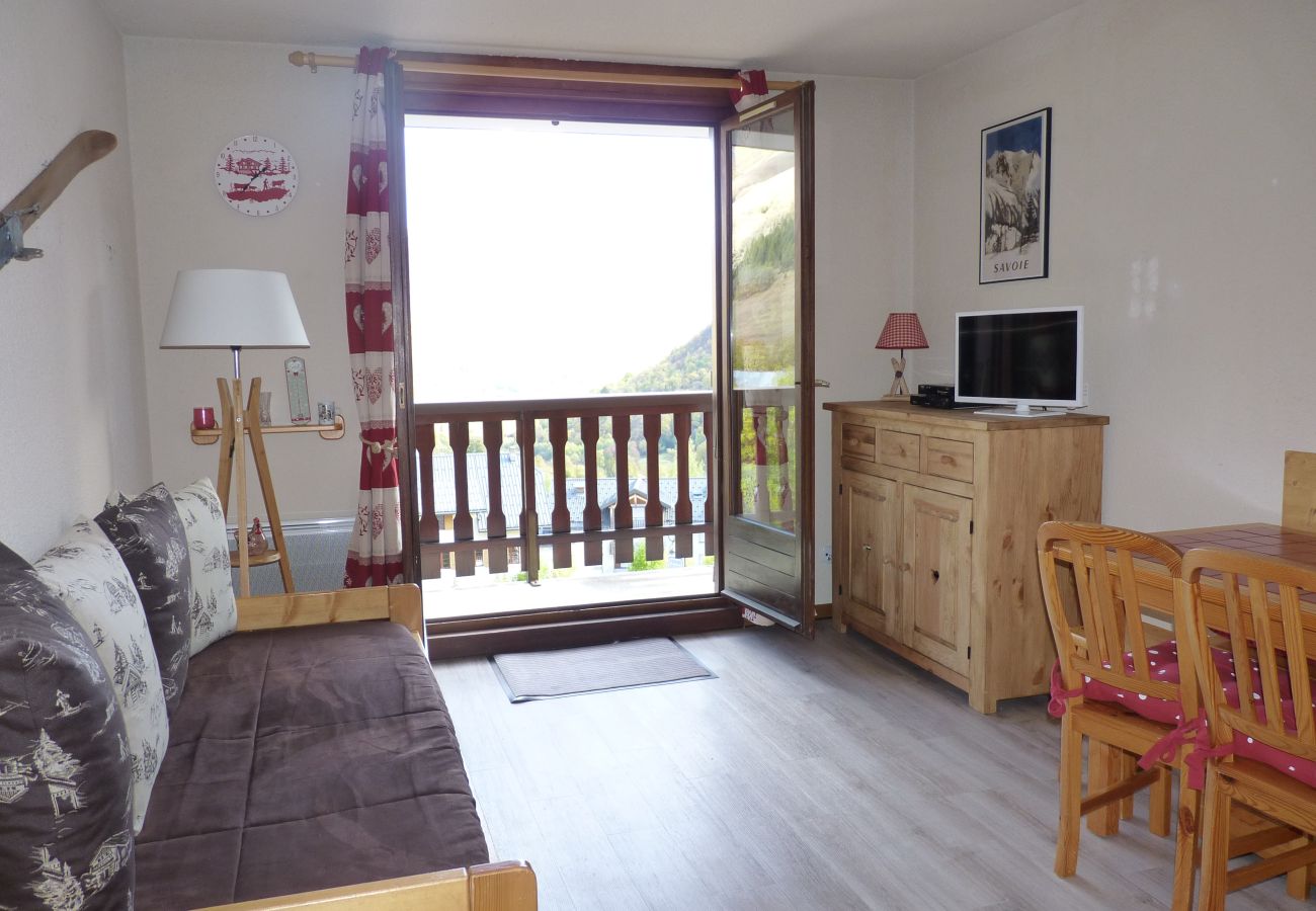 Studio in Saint-Sorlin-d´Arves - Studio, 5pers, balcony, mountain view
