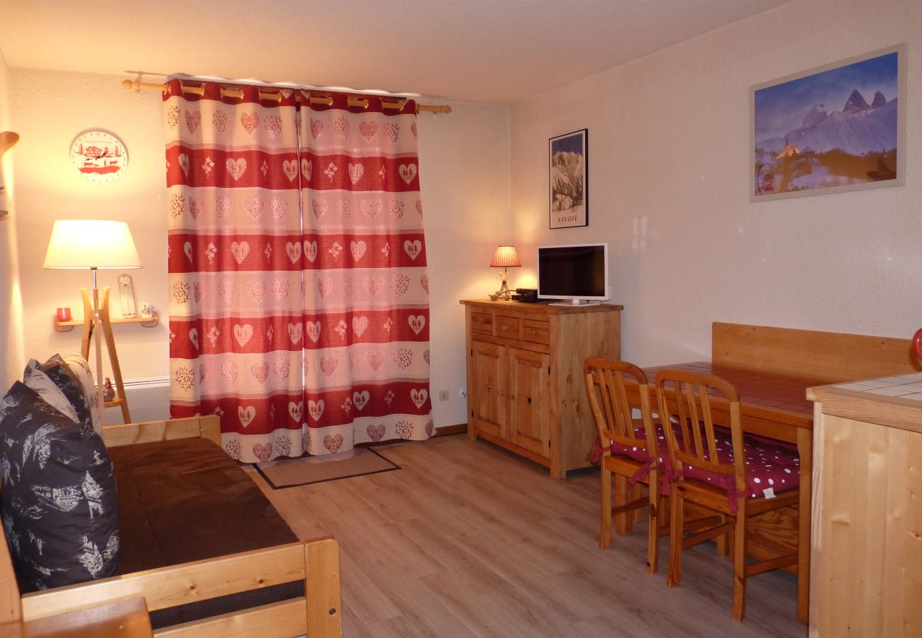 Studio in Saint-Sorlin-d´Arves - Studio, 5pers, balcony, mountain view
