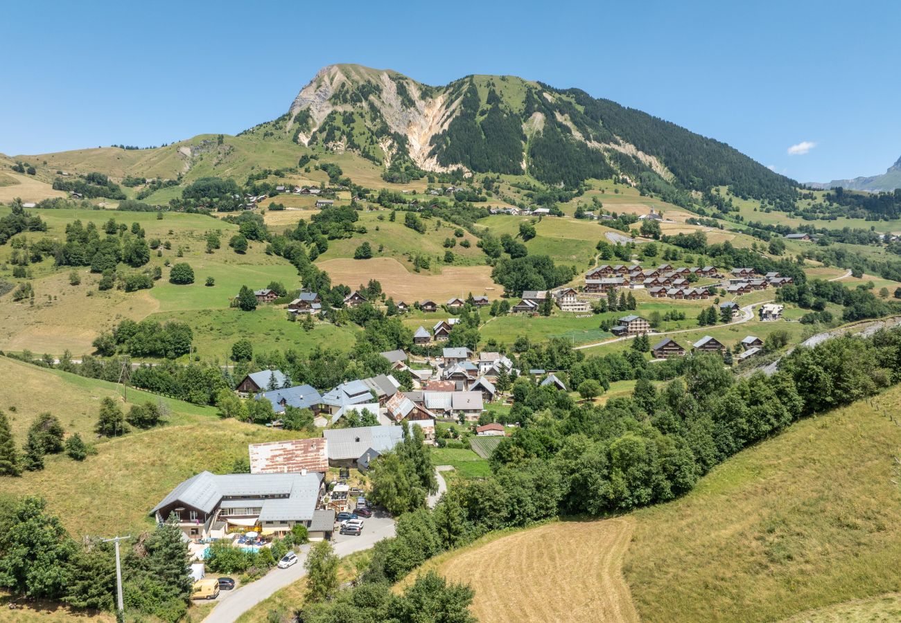 Chalet in Saint-Jean-d´Arves - Family chalet, panoramic view, terrace