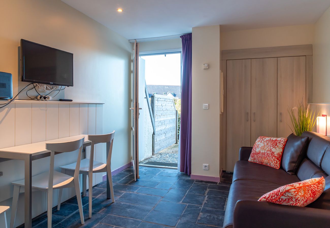 Terraced House in Guidel - Cottage for 4 people, ocean view, 100m from the beach