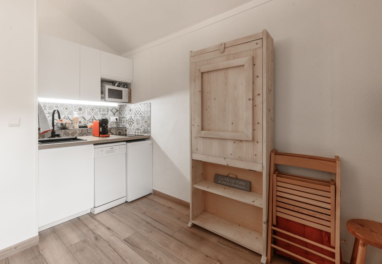 Apartment in Morillon - Apartment for 4 people, balcony, mountain view