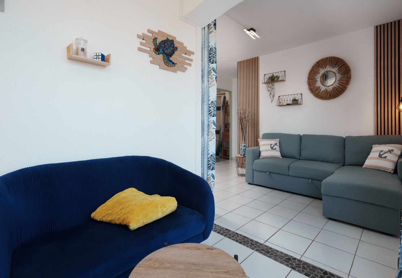 Apartment in Agde - Charming apartment for 5 people with sea view