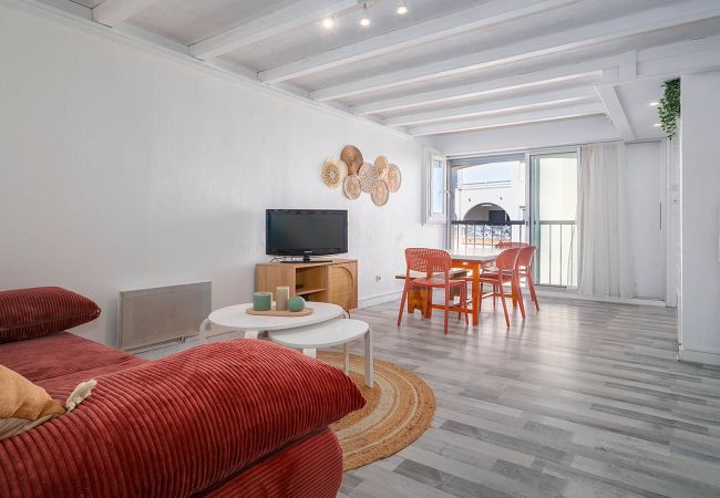 Apartment in Agde - Beautiful apartment for 4 people, with a view of the sea and private parking