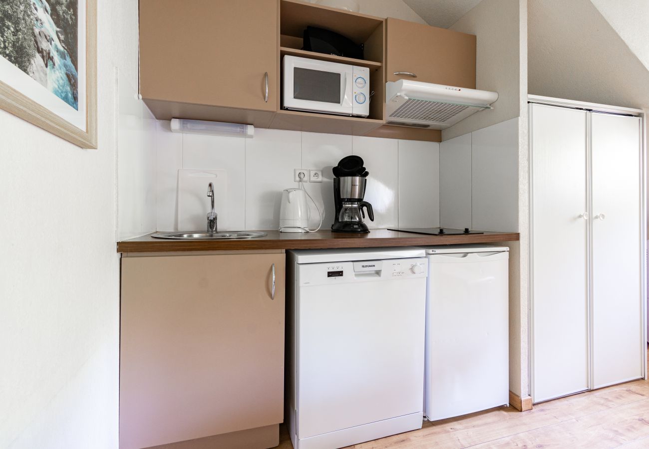 Apartment in Ax-les-Thermes - Apartment cabin with mountain views – sleeps 4