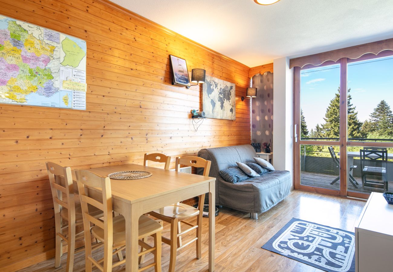 Apartment in Chamrousse - Family apartment with a balcony and a view of the mountains