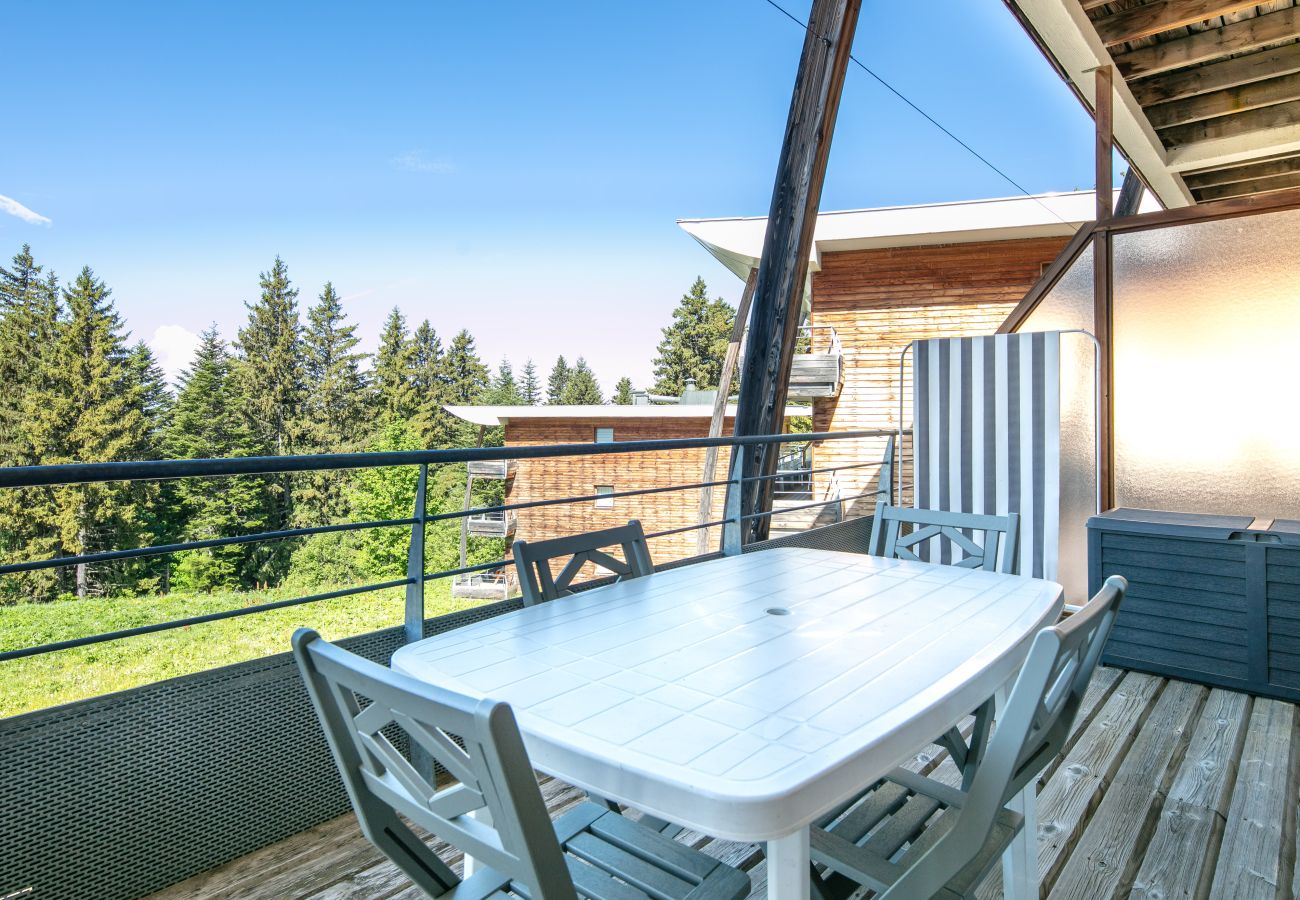 Apartment in Chamrousse - Family apartment with a balcony and a view of the mountains