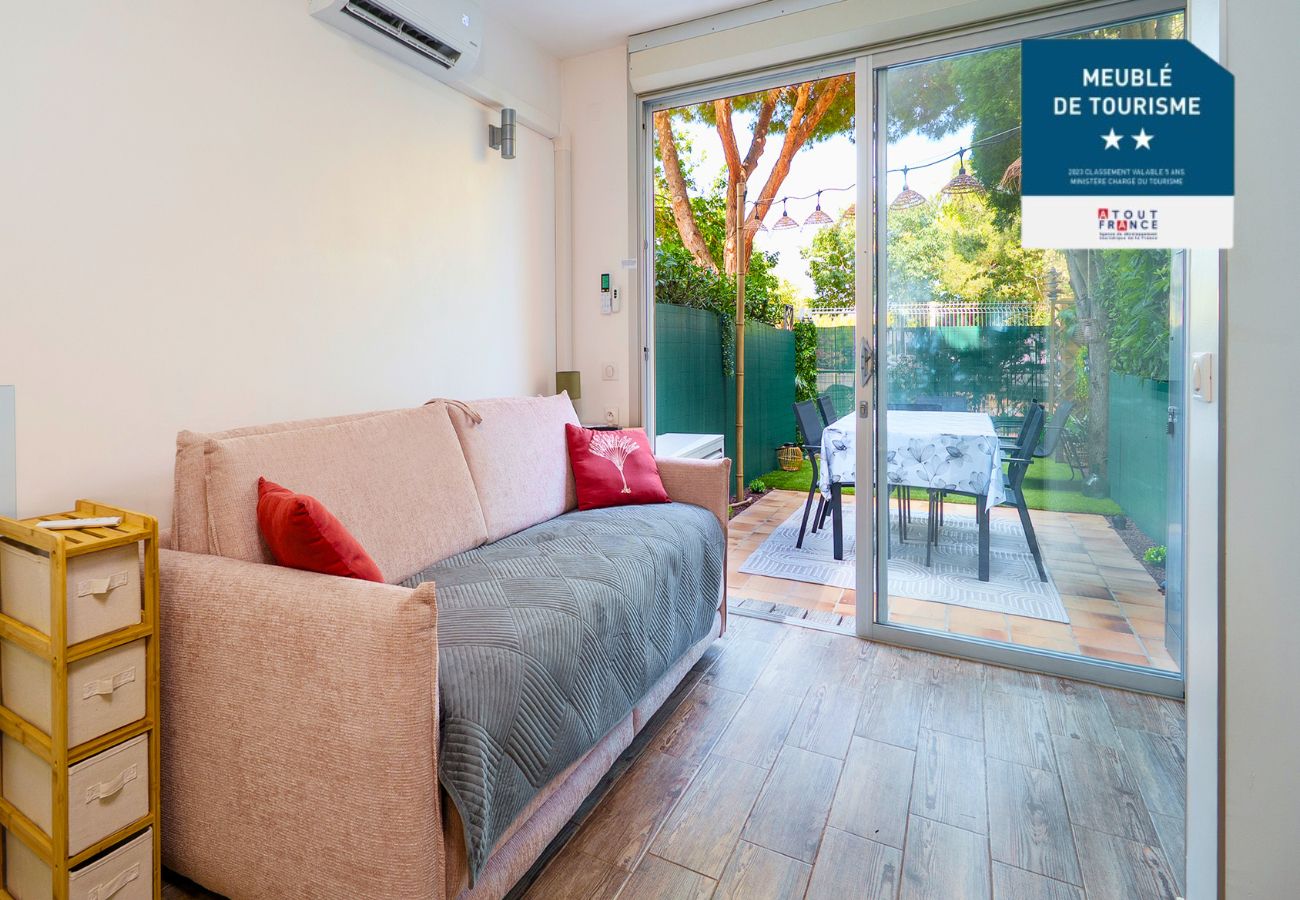 Studio in Agde - Renovated studio with a garden near the sea