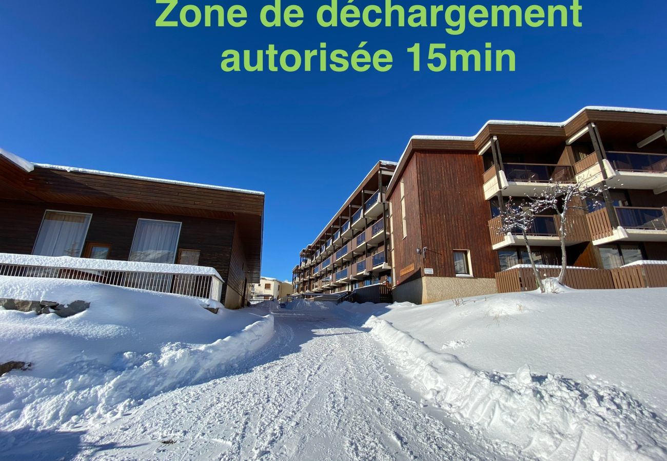 Studio in Orcières - Studio with mountain views, close to the slopes 