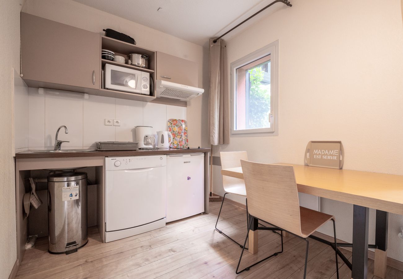 Apartment in Ax-les-Thermes - Apartment with a terrace and an outdoor pool