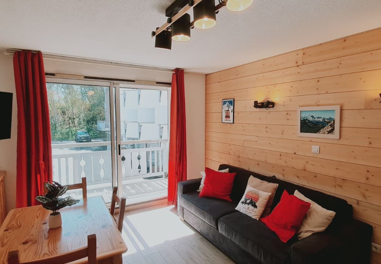 Studio in Les 2 Alpes - Studio with balcony and mountains view