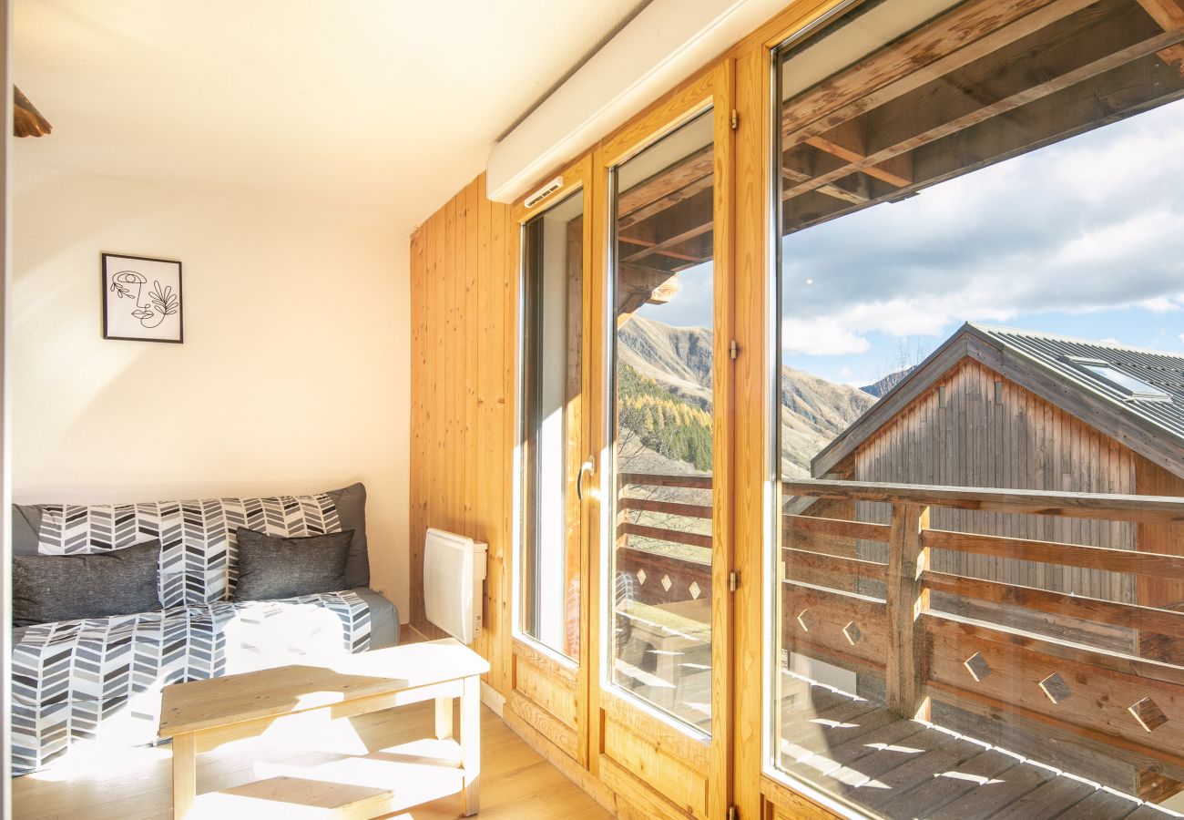 Studio à Saint-Sorlin-d´Arves - Studio lumineux 5 pers, balcon,  près des pistes