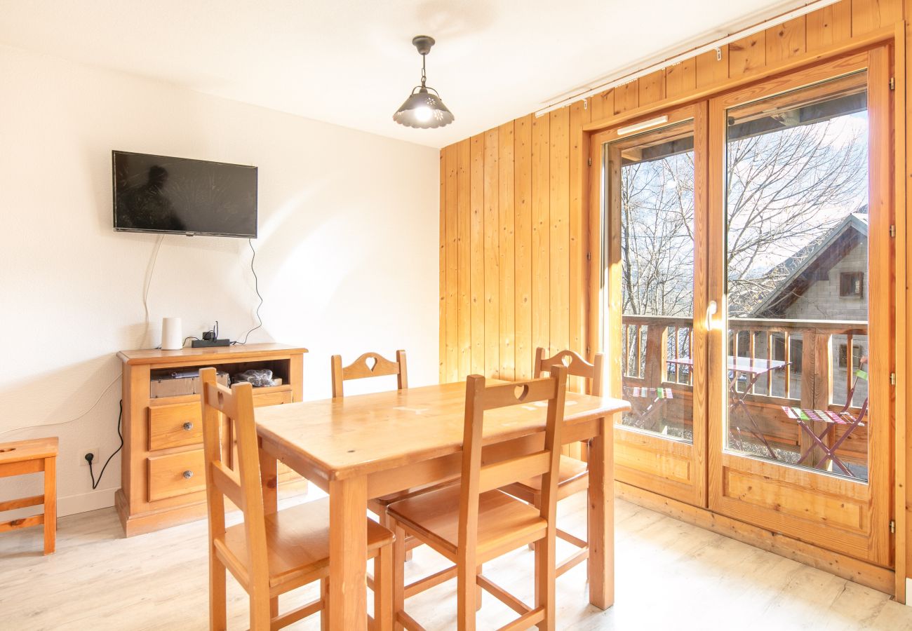 Appartement à Saint-Sorlin-d´Arves - Appt cosy 4 pers avec balcon, près des pistes 