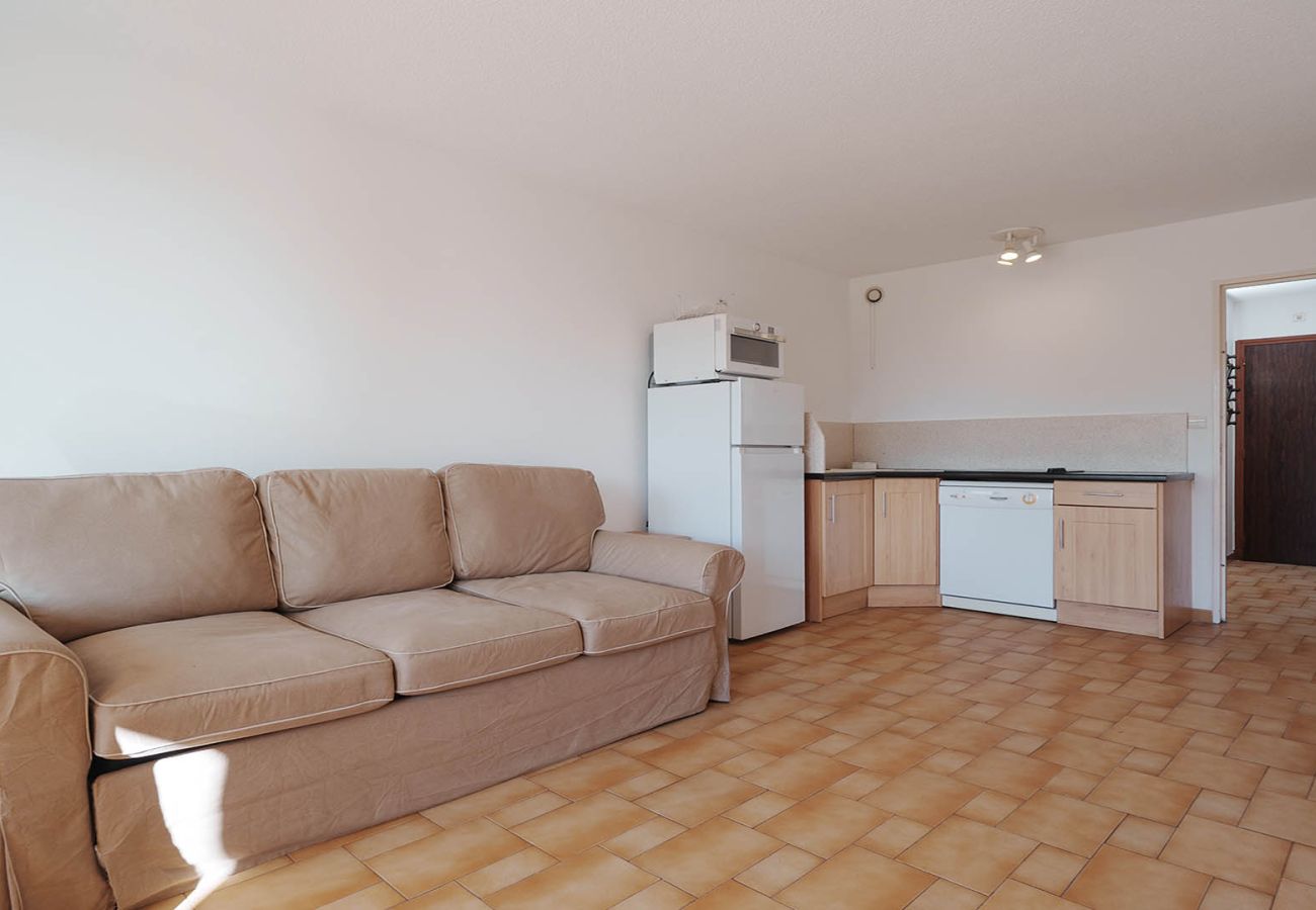 Studio à Agde - Studio vue mer 4 pers, loggia équipée, plage à 50m