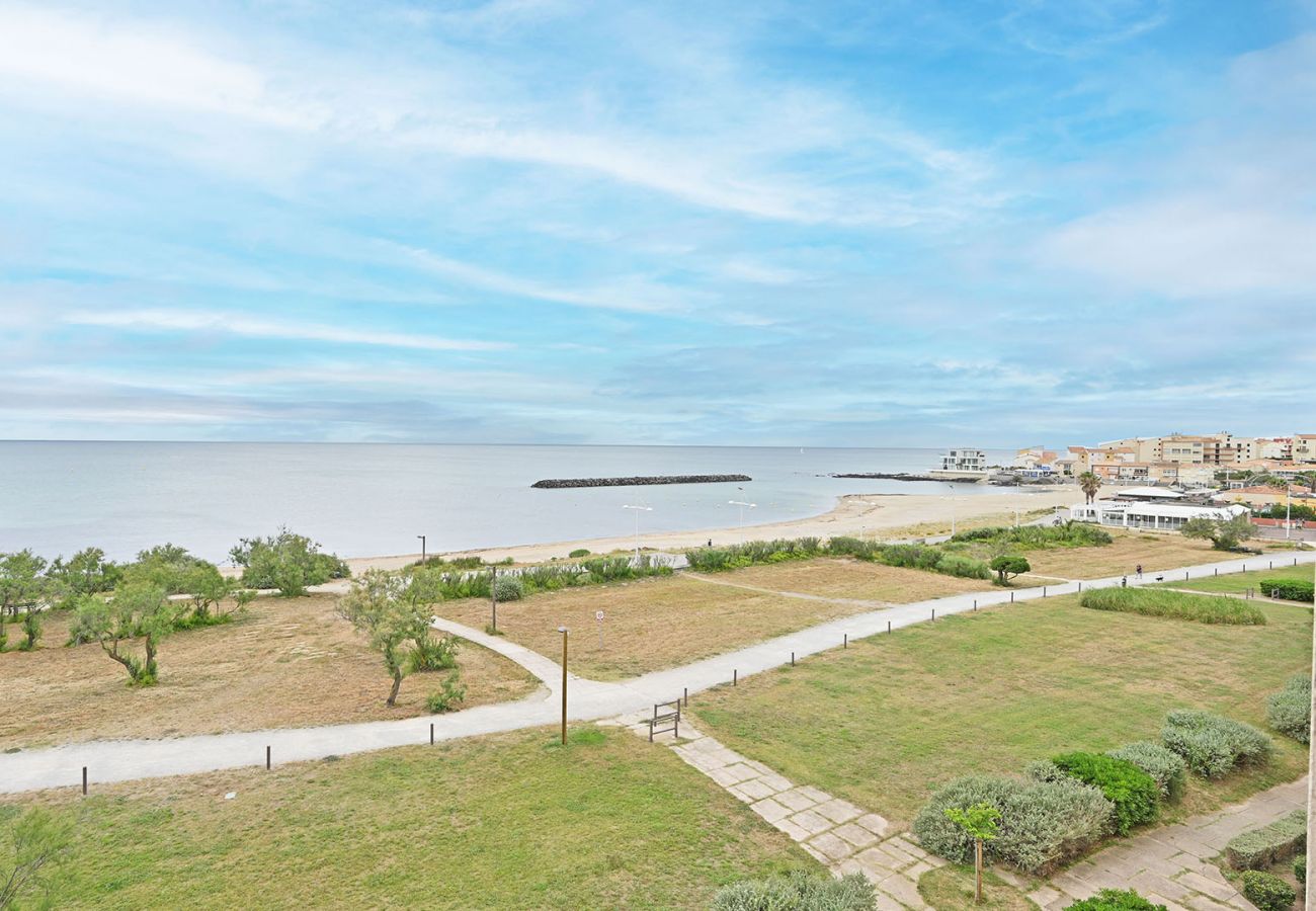 Appartement à Agde - Appt vue mer 8 pers proche du centre