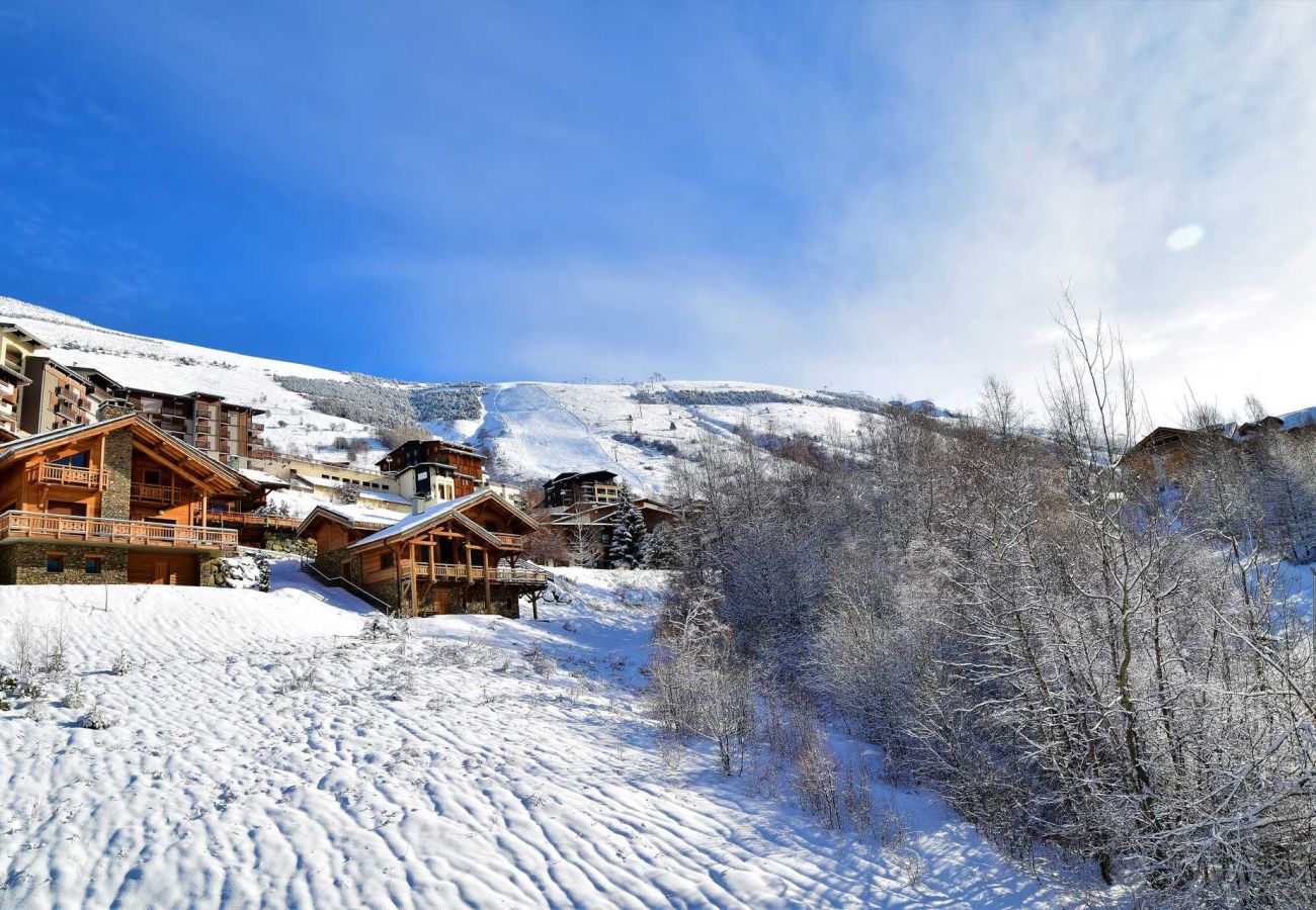 Appartement à Les Deux Alpes - Appt en montagne 6 pers, balcon, près des pistes