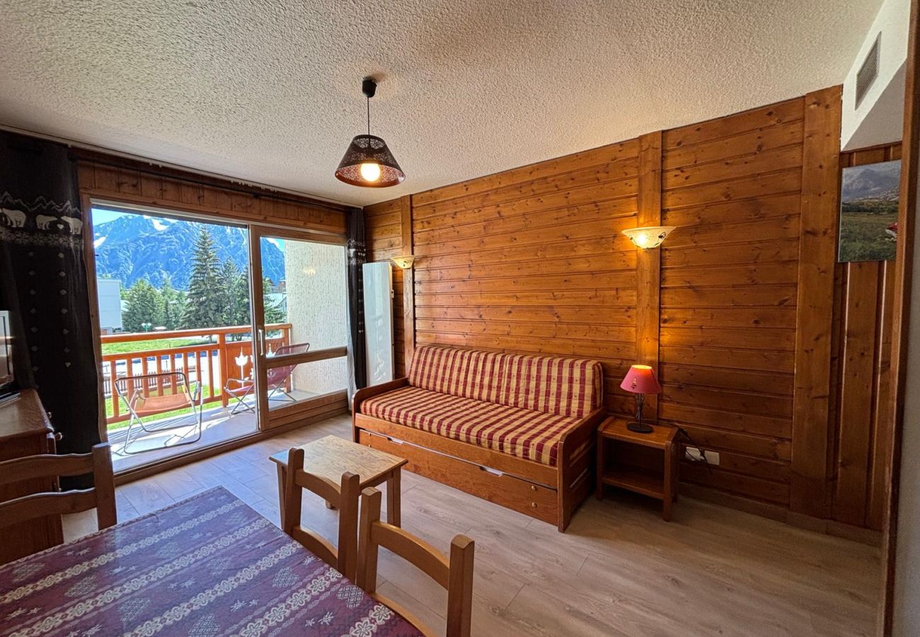 Studio à Les Deux Alpes - Studio proche des pistes 4 pers avec balcon
