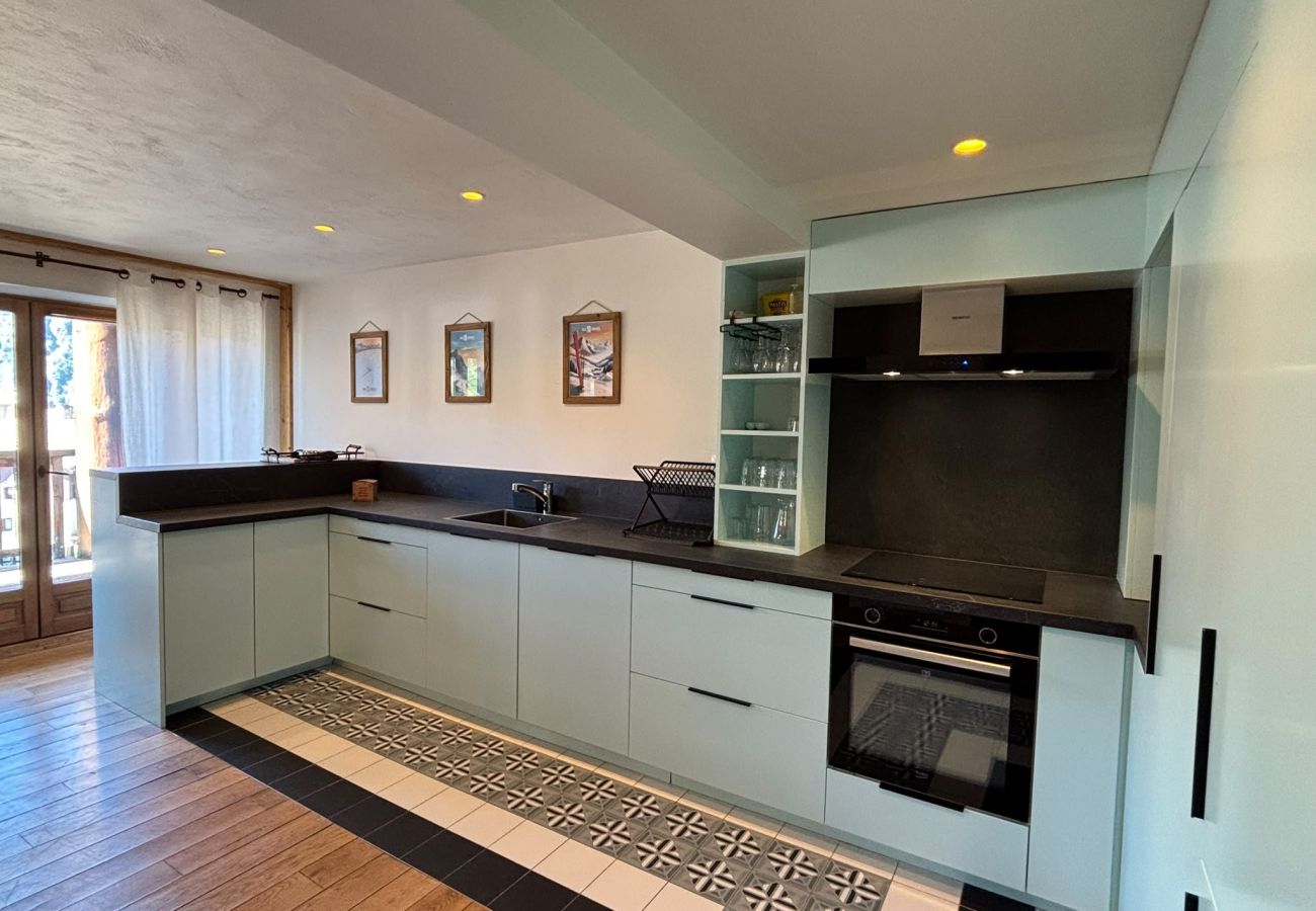 Appartement à Les Deux Alpes - Appt spacieux 10 pers, terrasse expo sud