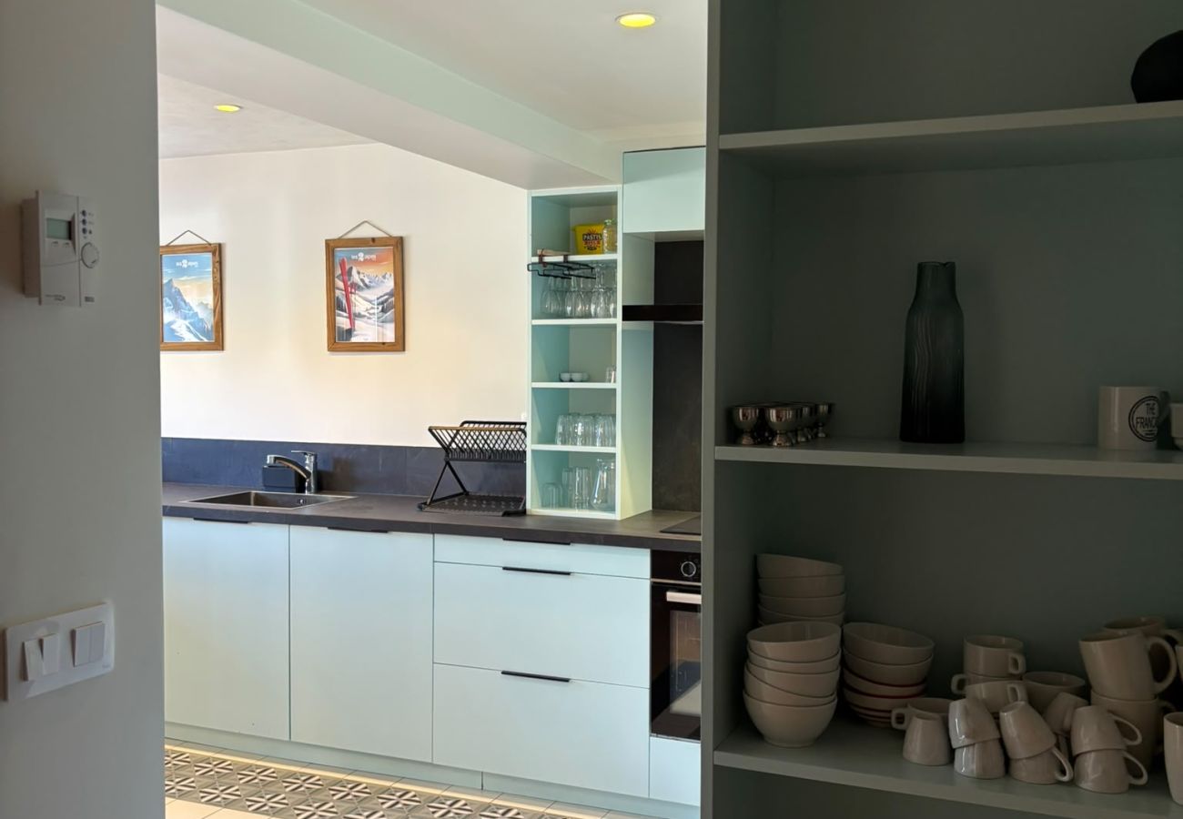 Appartement à Les Deux Alpes - Appt spacieux 10 pers, terrasse expo sud