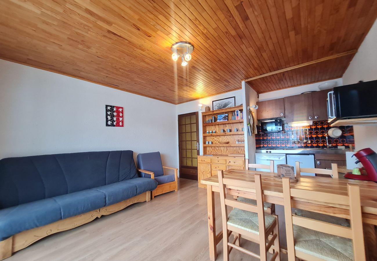 Appartement à Les Deux Alpes - Appt proche des pistes, 4/6 pers, balcon expo sud