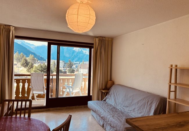 Studio à Les Deux Alpes - Studio 4 pers au bord des pistes, vue montagnes