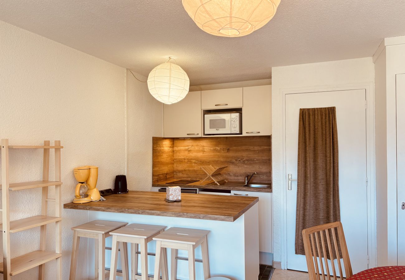 Studio à Les Deux Alpes - Studio 4 pers au bord des pistes, vue montagnes