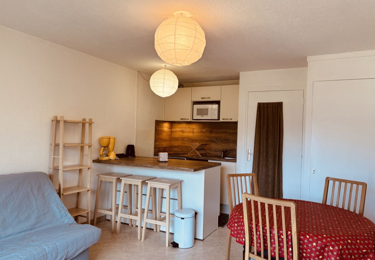 Studio à Les Deux Alpes - Studio 4 pers au bord des pistes, vue montagnes