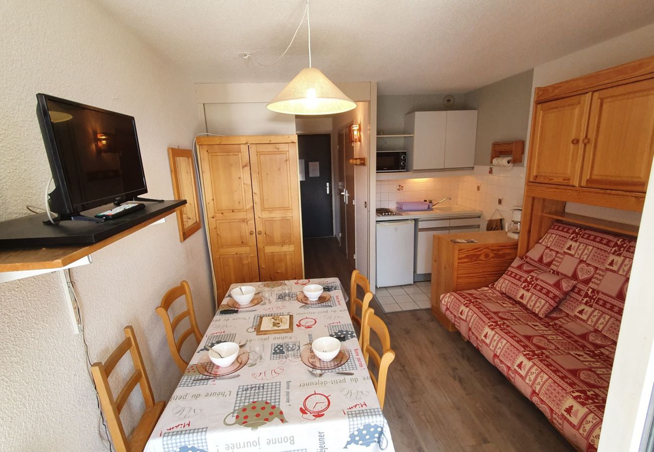 Studio à Les Deux Alpes - Studio 4 pers, balcon vue montagne