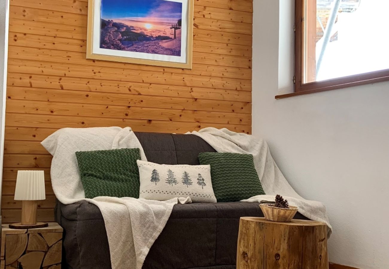 Studio à Chamrousse - Studio lumineux 4 pers près des pistes avec jardin