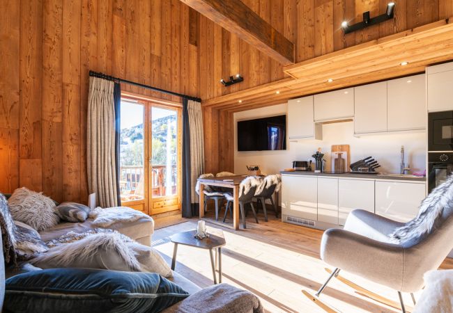 Appartement à Saint-Sorlin-d´Arves - Appt 4/6 pers rénové, vue montagne