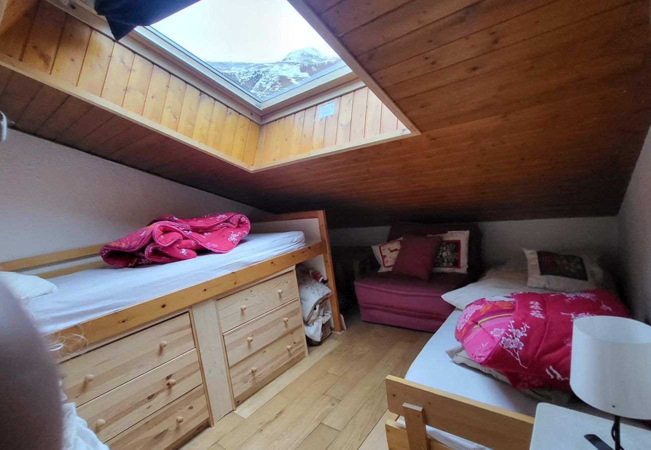 Appartement à Les Deux Alpes - Appt cosy 4 pers, balcon vue montagne