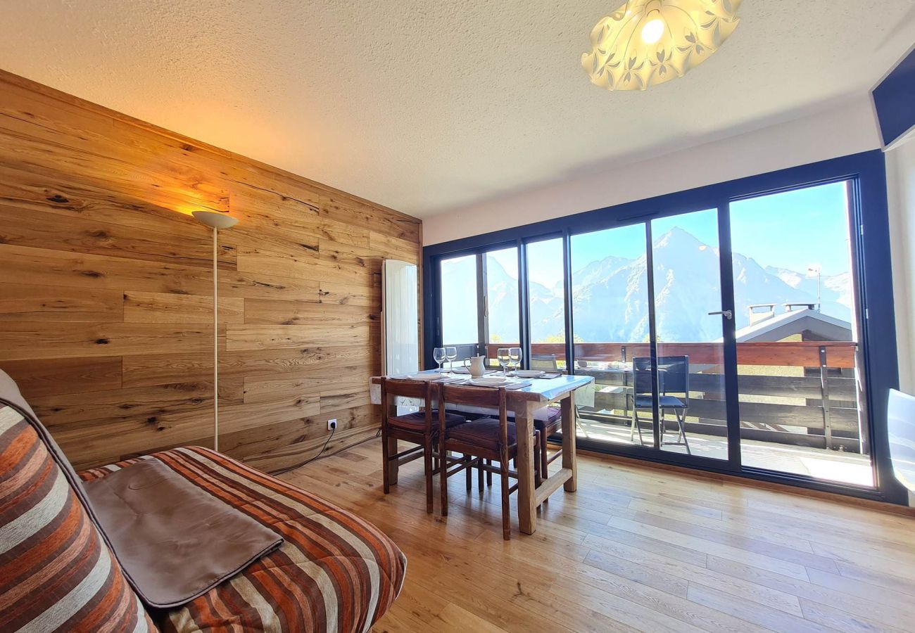 Appartement à Les Deux Alpes - Charmant appart et équipé, vue montagne, 4 pers