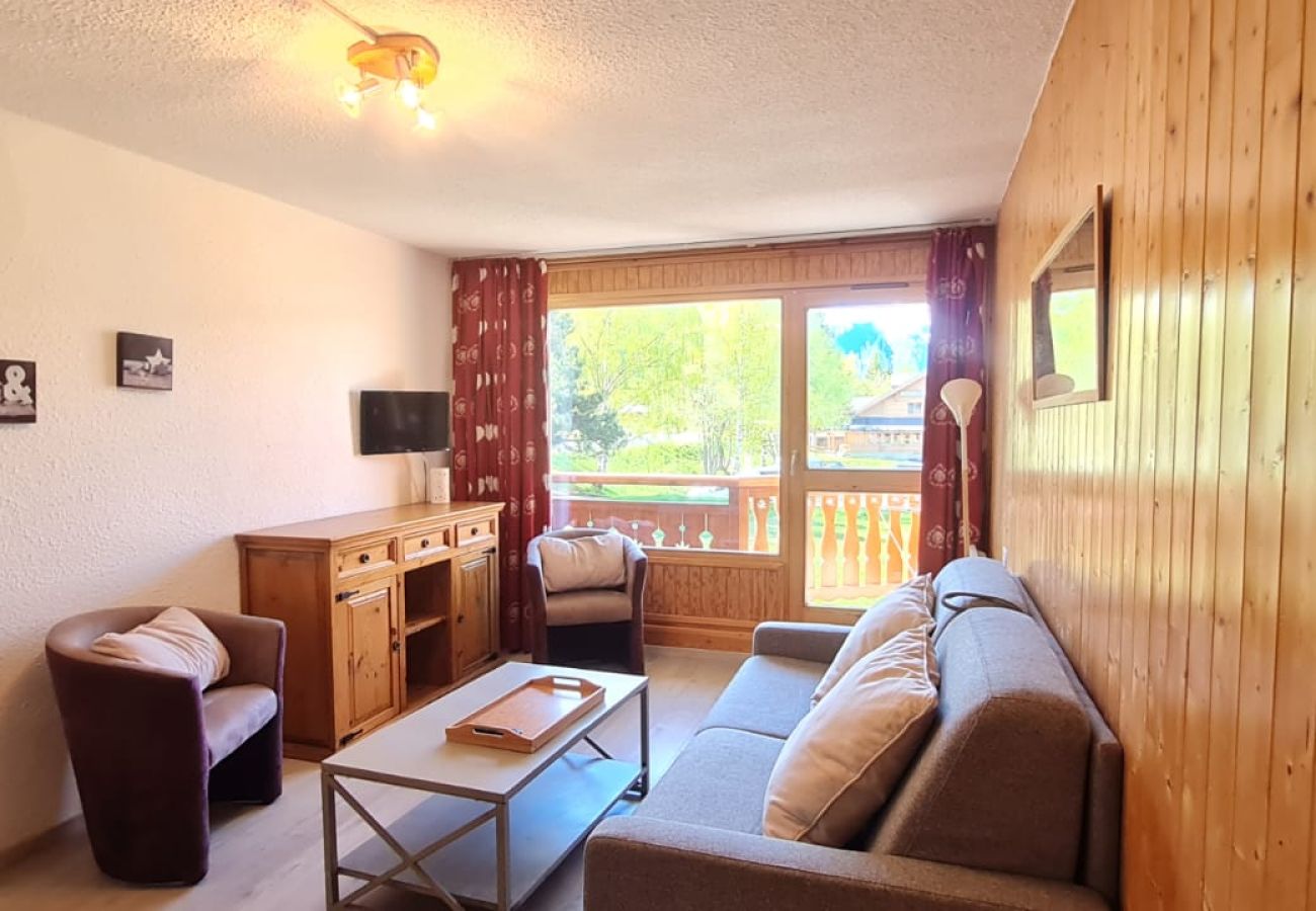 Studio à Les Deux Alpes - Studio 4 pers, balcon vue montagne