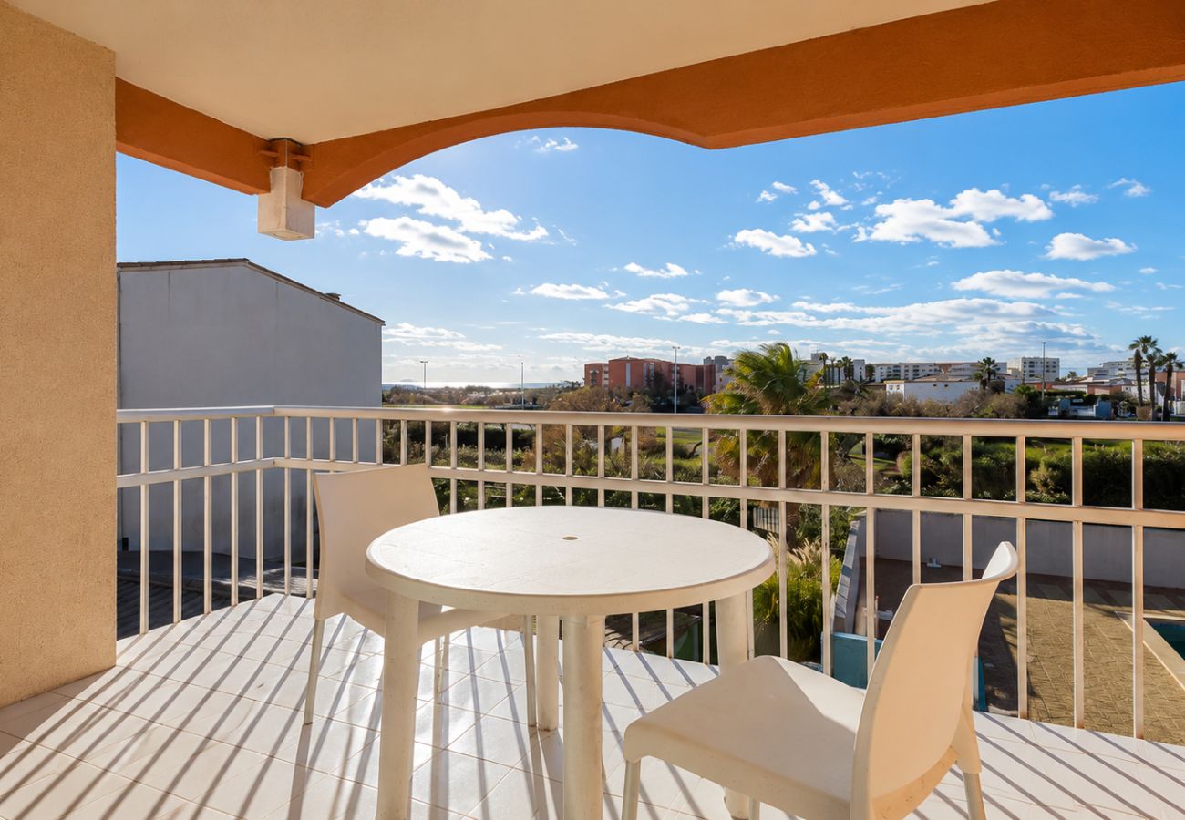 Appartement à Agde - Appartement, balcon, 300m de la plage