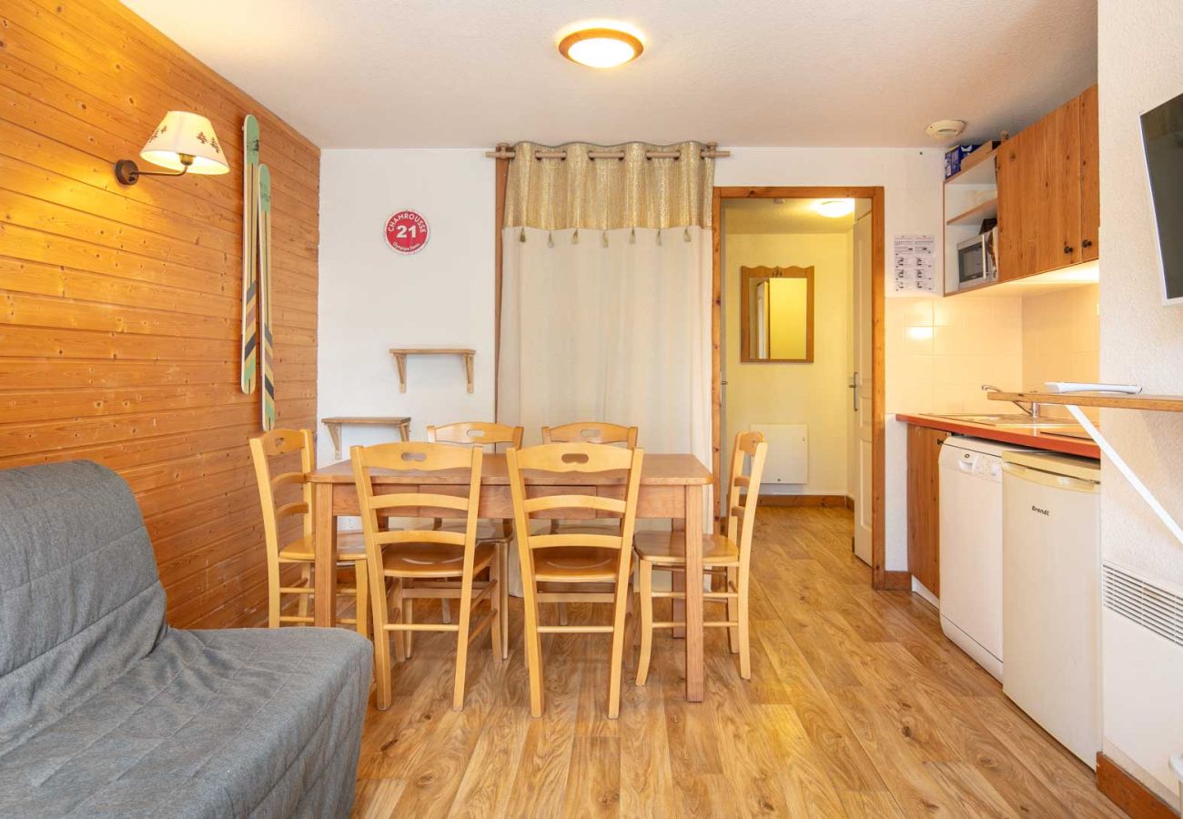 Appartement à Chamrousse - Grand studio 6 pers au pied des pistes