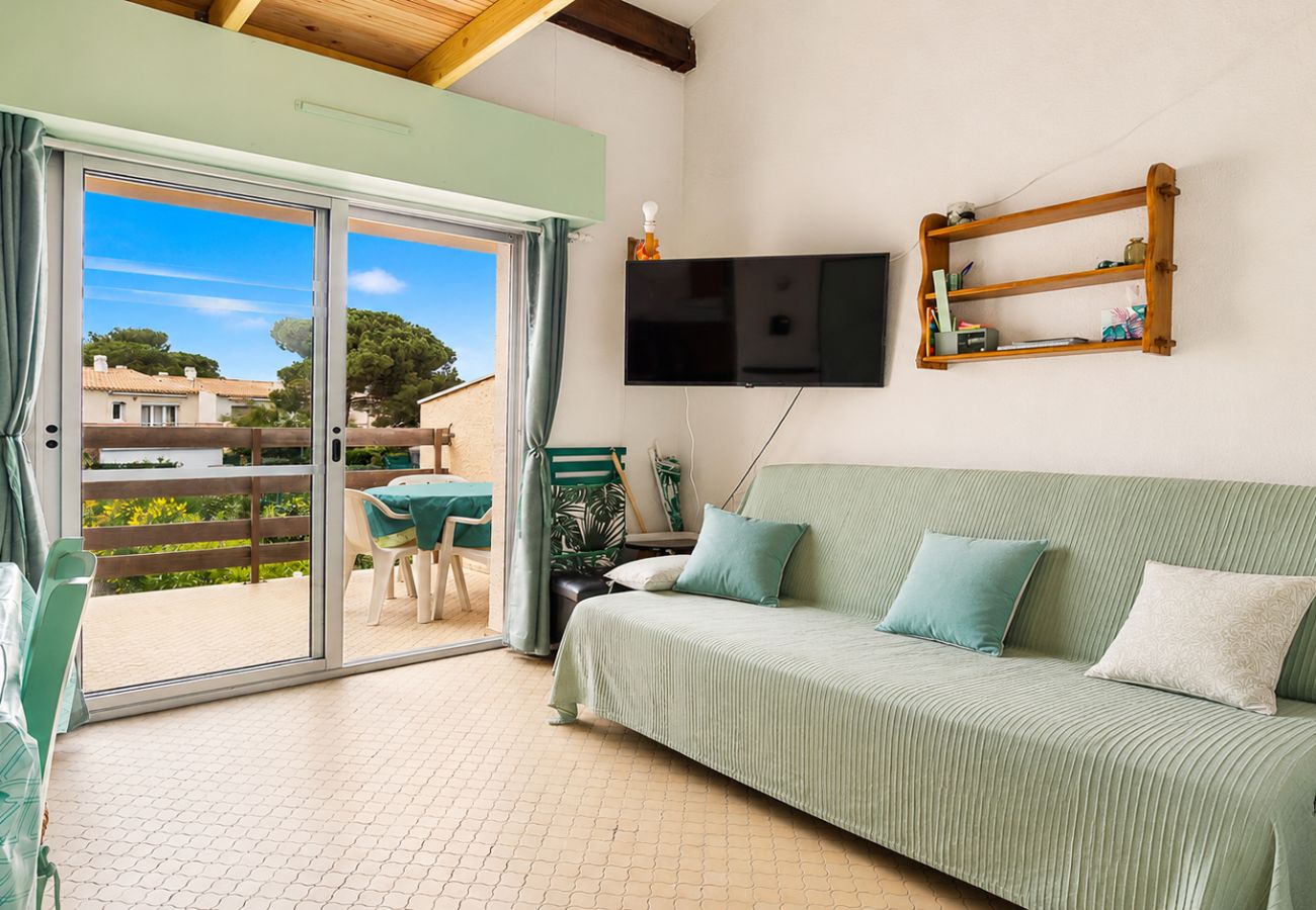 Studio à Agde - Studio lumineux 4/6 pers, Mezzanine