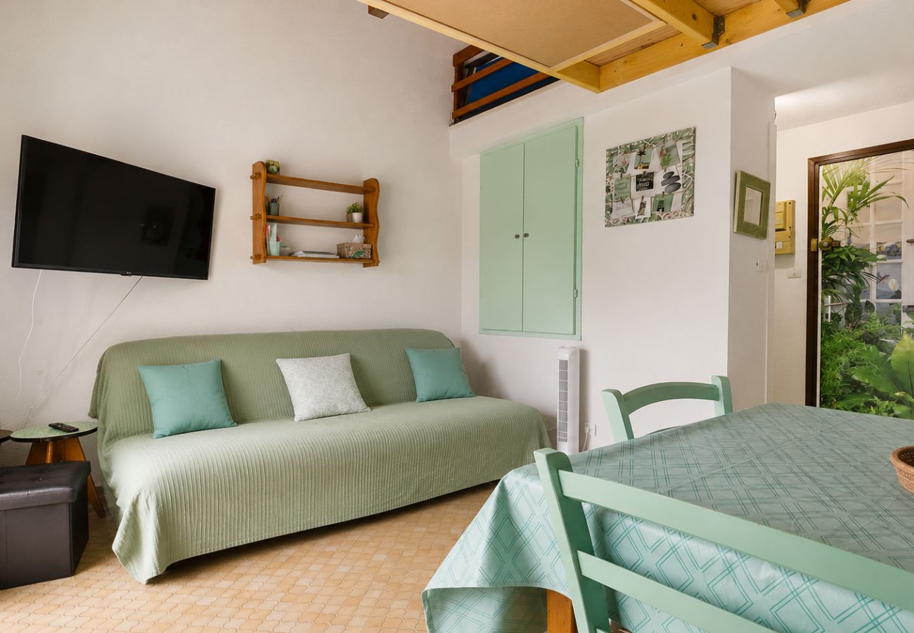 Studio à Agde - Studio lumineux 4/6 pers, Mezzanine