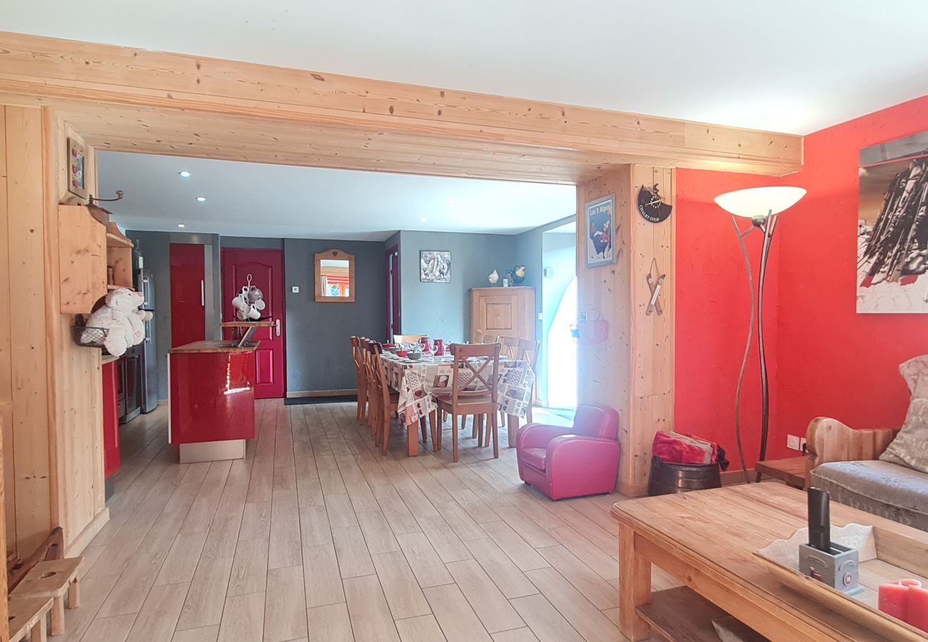 Chalet à Les Deux Alpes - Grand CHALET 10 Pers avec grande terrasse