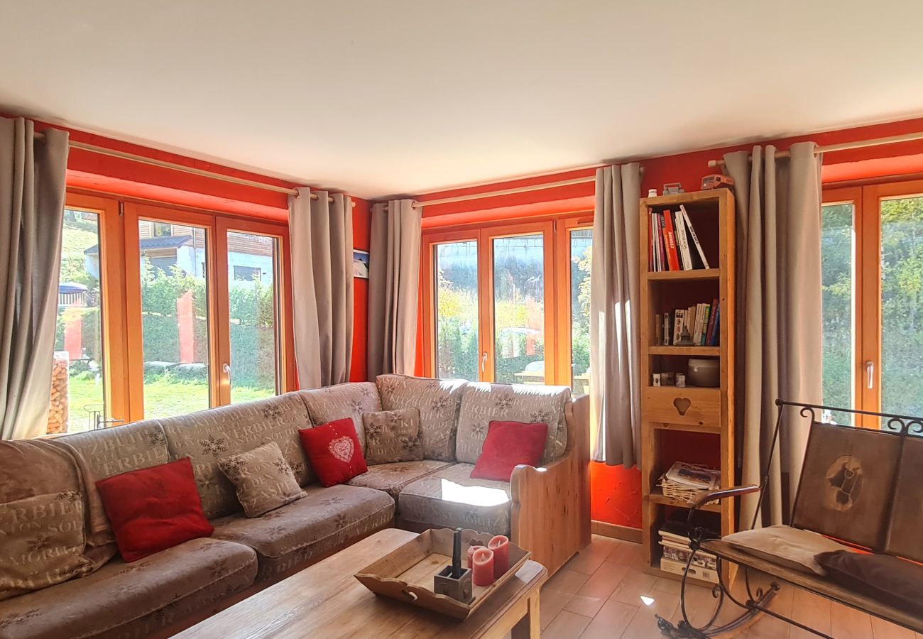 Chalet à Les Deux Alpes - Grand CHALET 10 Pers avec grande terrasse