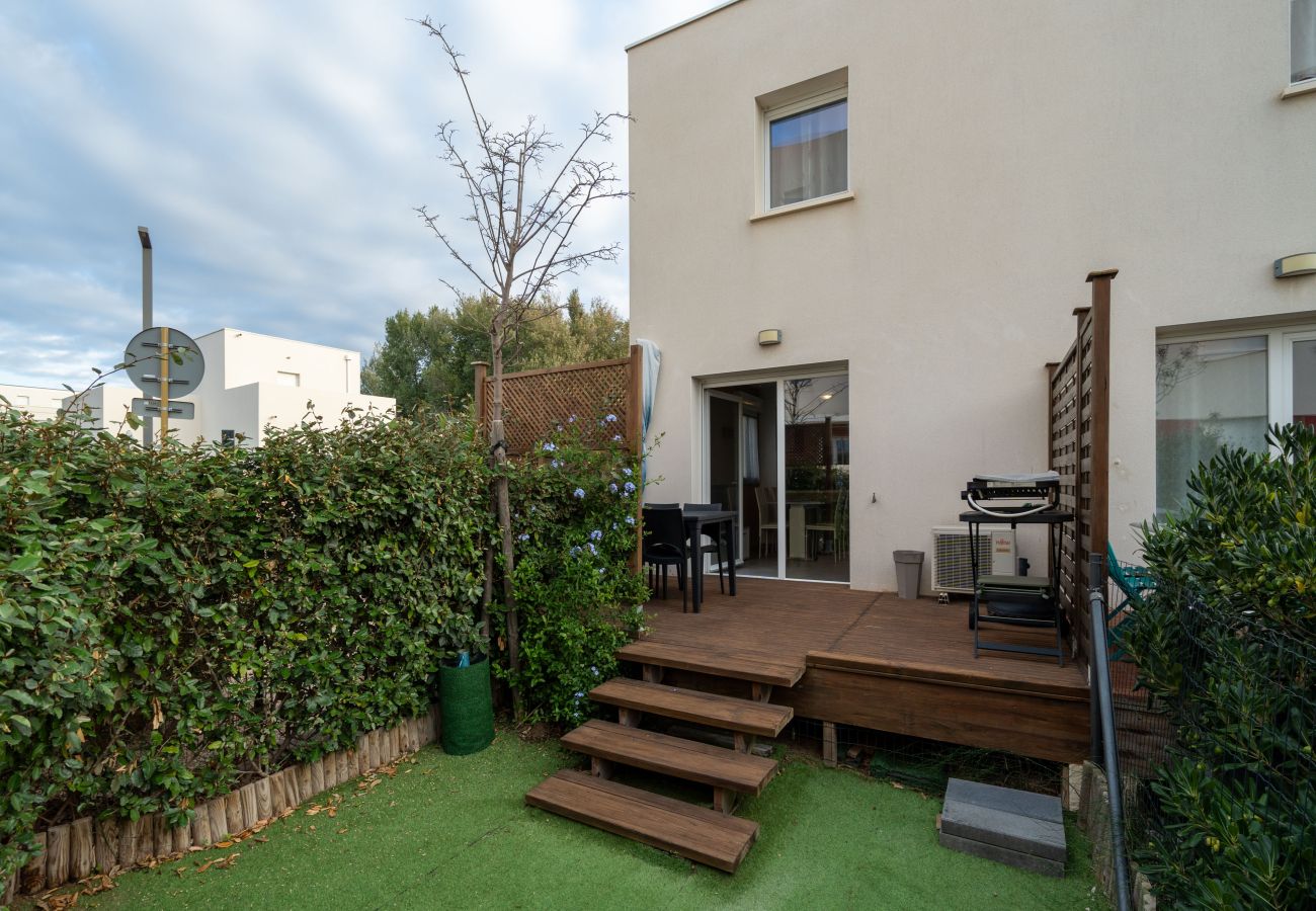 Villa à Sérignan - Villa climatisée 6 pers avec  jardin