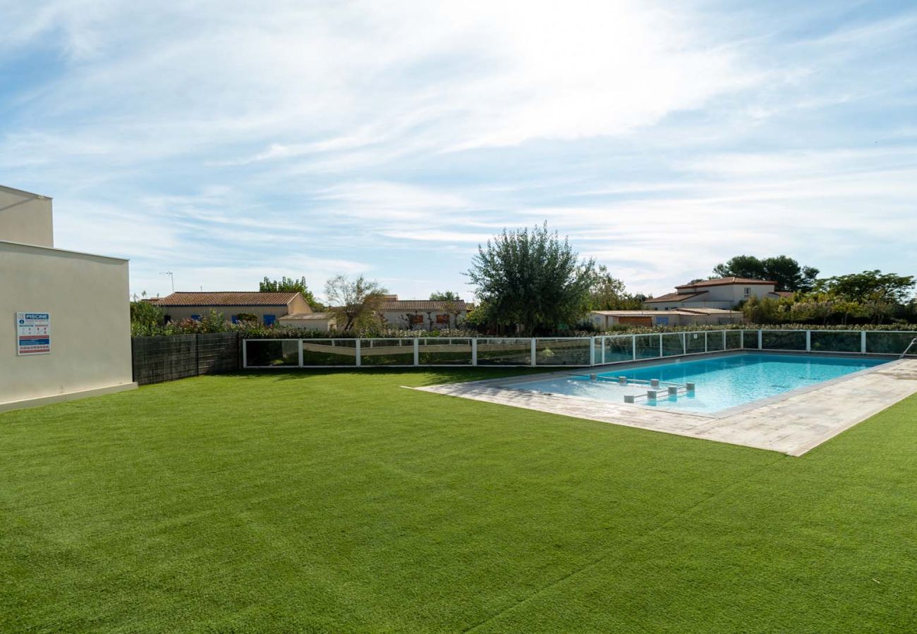 Villa à Sérignan - Villa climatisée 6 pers avec  jardin